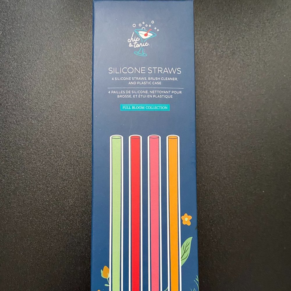 Chic & Tonic Silicone Straws